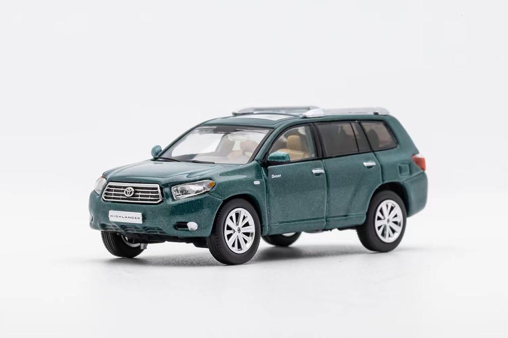 Gaincorp Products Toyota Highlander LHD Green Finished Product 1/64