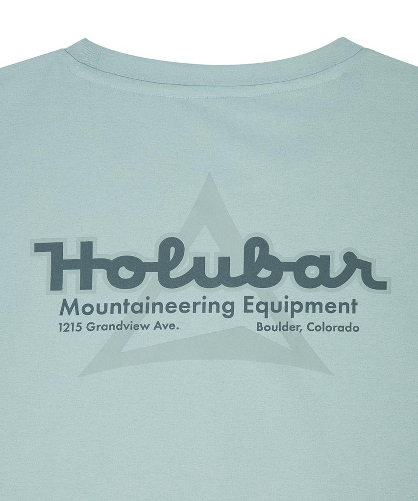 Футболка с логотипом Holluba Flatirons Мятная
