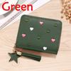 Женские кошельки, милые короткие портмоне на молнии для девочек, женские клатчи, кошельки с держателем для карт, бумажник, сумки