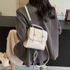 Высококачественный рюкзак для женщин. Рюкзаки. Новый модный однотонный минималистичный рюкзак 2024 года для девочек. Сумка для студентов колледжа.