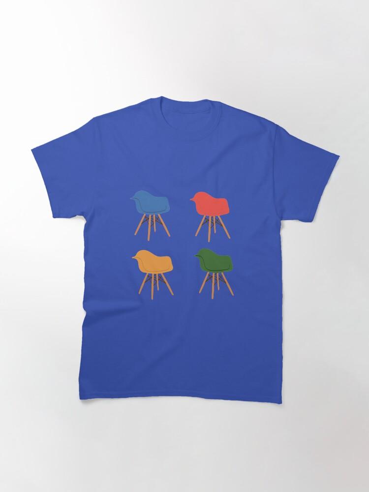 Ray Charles Mid Century Retro Eames Chair Design Classic T-Shirt
