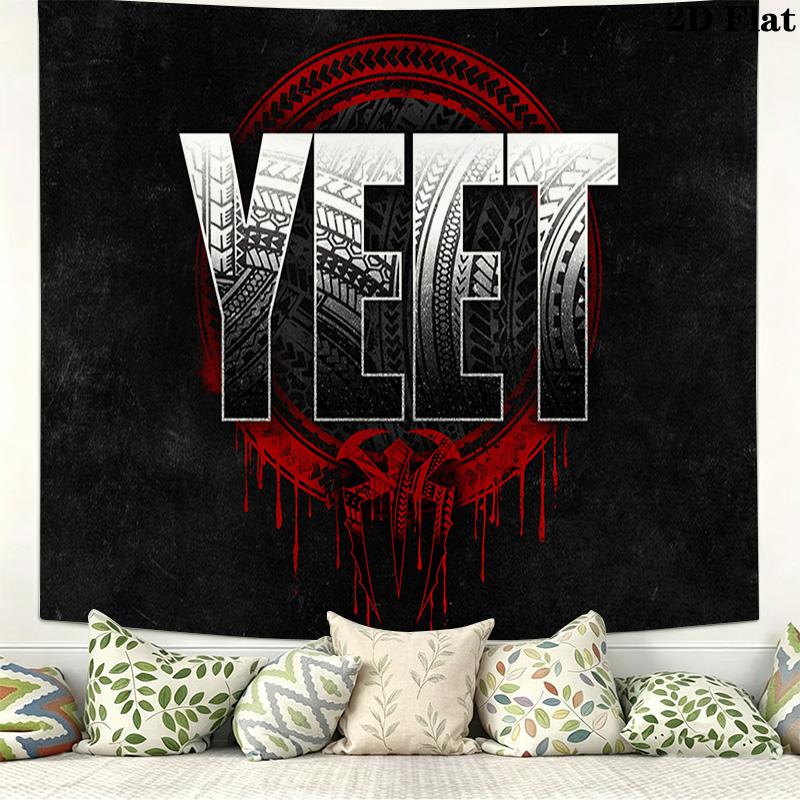 YEET print Pattern Home Decor Tapestry, Wall Hanging, Decorative RV Wall Cloth.XGT0914222
