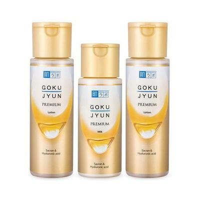 План Gokujun Premium Лосьон и Молочко (+Оригинальный лосьон 170 мл)