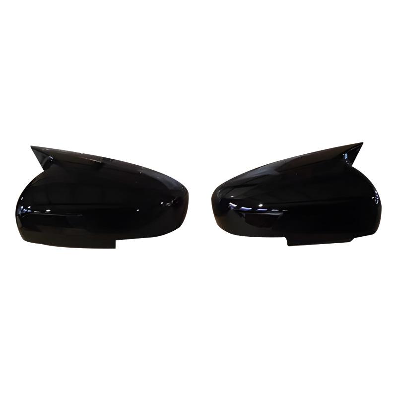 Car Decoration Door Mirror Cover For Suzuki Swift 2018-2025 Carbon Fiber Glossy Black Car Rearview Accessories Stickers