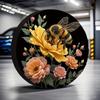 1 шт. Чехол для шины Ткань с рисунком пчелы Без электричества Для путешествий Для внедорожных шин