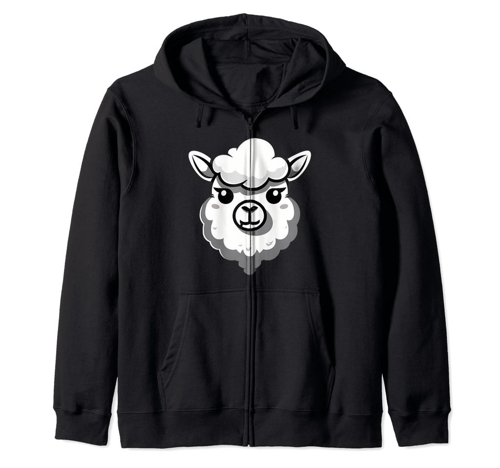 Alpaca Zip Hoodie