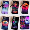 Чехол Retrowave Neon Palms Tree для OPPO Reno 4Z 5Z 2Z 8T 4 5 6 7 8 Lite 10 OPPO Find X2 Lite X3 Neo X5 X6 Pro