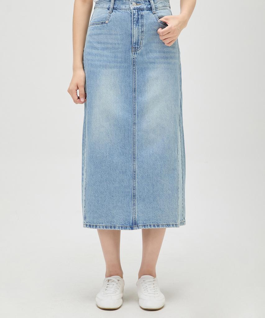MIXXO Длинная джинсовая юбка Re Whg41Ms_Miwwjg51Qj