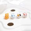 Кот Рыжий Кот Бусины Котенок Сделай Сам Ювелирный Аксессуар Милые Керамические Трехцветные Кошачьи Бусины Сделай Сам Ювелирные Изделия