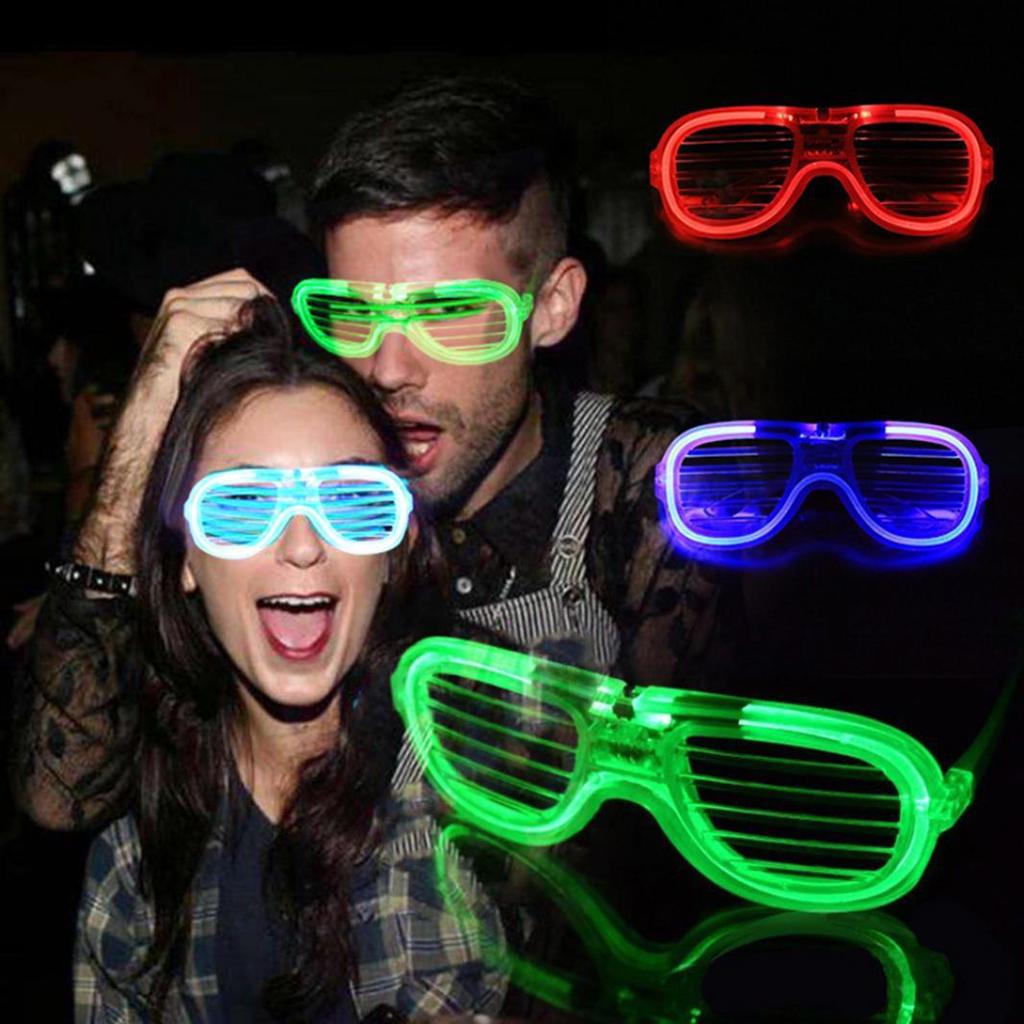 3 Mode LED Flashing Glowing Shutter Glasses for Event Party Halloween Supplies ARI