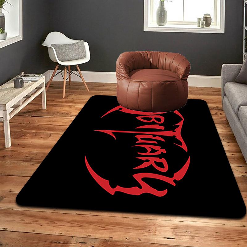 Obituary Rug Floor Mat for Living Room or Bedroom Soft and Comfortable Carpet a Gift for Birthday and Holiday.MFF0918069