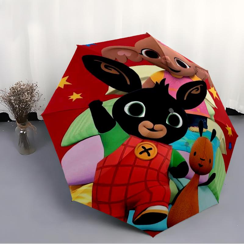 Bing Fashionable Automatic Opening/Closing Folding Umbrella. Portable and Foldable, Ideal for Gift, Travel, and Daily Use.