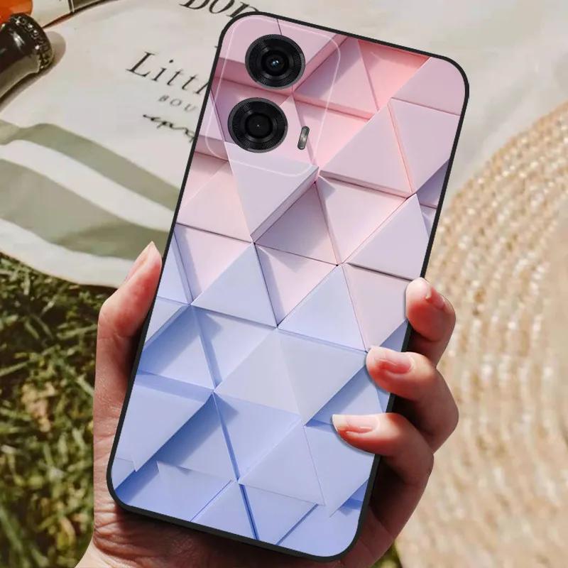 Чехол для Moto G34 5G Мягкий силиконовый Ударопрочный Милый задний чехол для Motorola Moto G34 5G G 34 TPU Чехлы для MotoG34 Милый мультяшный