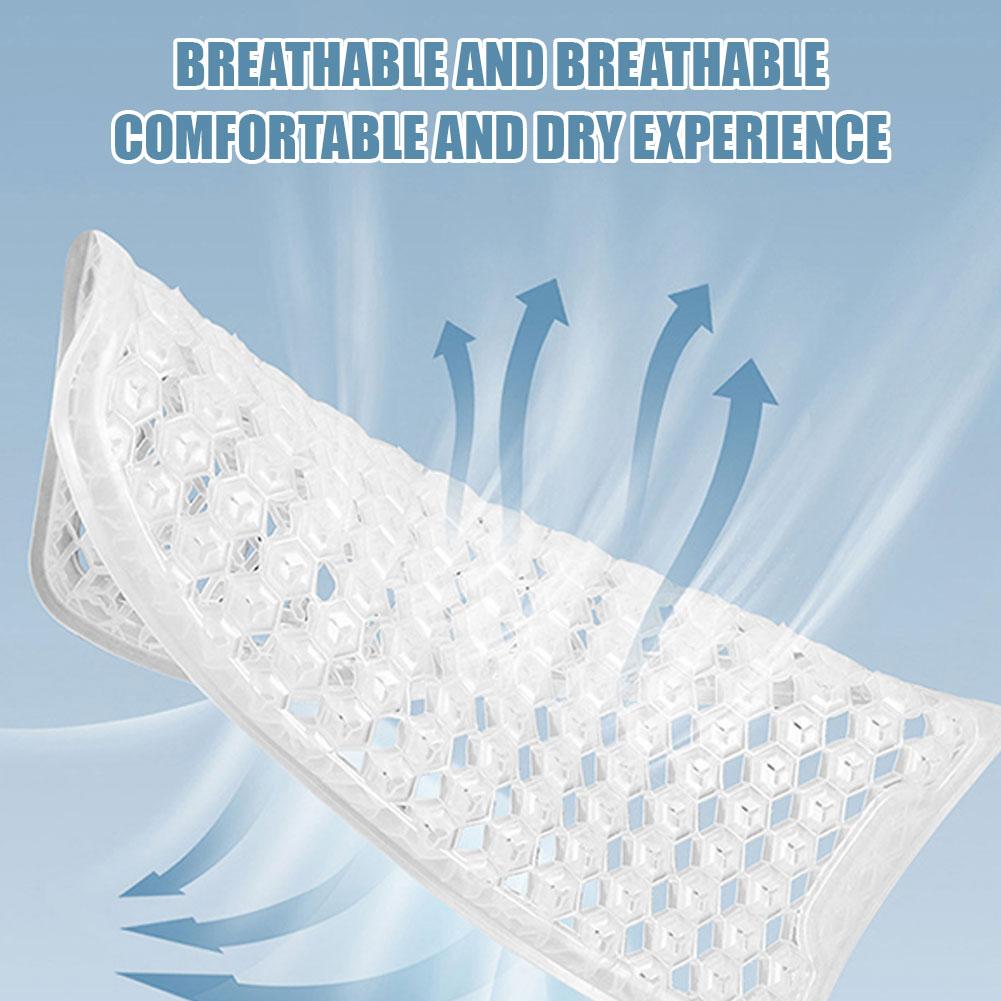 3D Honeycomb Cool Ice Silk Car Gel Cooling Seat Cushion - Summer Gel Car Seat Cushion, Ventilation Sheet For Car Home Chair