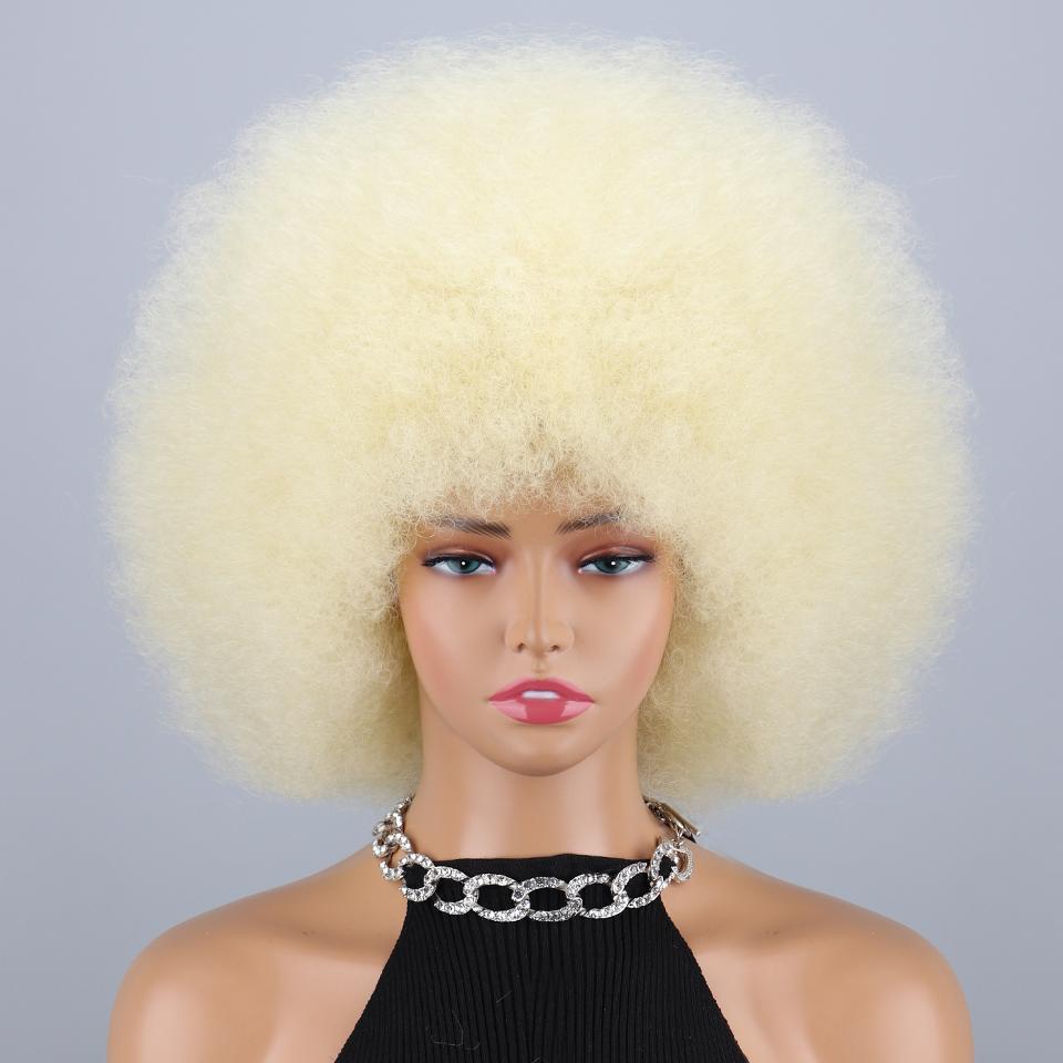 MISSQUEEN Радужный вьющийся афро парик для детей и женщин, синтетическое волокно, вьющийся афро парик, косплей, повседневная одежда, странный вьющийся парик