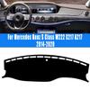 Для Mercedes Benz S-Class W222 C217 A217 2014- Коврик на панель автомобиля Накладка на приборную панель Противоскользящая накидка Аксессуары-солнцезащита