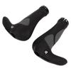 2Pcs Bike Handlebar Grips TPR Rubber Ergonomic Slip Prevention Replacement Bike Ox Horn Grips for