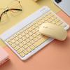 Ультратонкая перезаряжаемая портативная беспроводная Bluetooth-клавиатура для Apple iPad iPhone Samsung планшетный телефон смартфон Android Windows