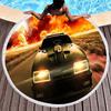 Круглое пляжное полотенце со спортивным автомобилем, Круглый пляжный коврик с крутым гоночным принтом, устойчивый к песку, Впитывающее быстросохнущее полотенце для бассейна, Портативный коврик для пикника