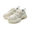 Fila Кроссовки Sofia 1S в стиле «рыбья кость» Простые однотонные Прочные с обхватом Низкие Кроссовки «папины» Женские кроссовки Молочно-белый Бежевый F12W331111FGB