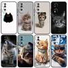 Комплект Котиков Милый Чехол Для Honor X8 X6 X7 X9 Magic 4 5 Pro 50 70 90 Lite 8X Honor X9a X6a X7a X8a X9b Чехол