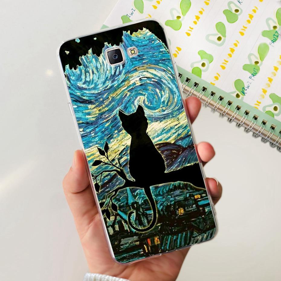 Lovely Painted Case For Samsung Galaxy J7 Prime On7 (2016) G610F G610Y Soft Silicone TPU Cover For Samsung J7Prime 2 Phone Cases