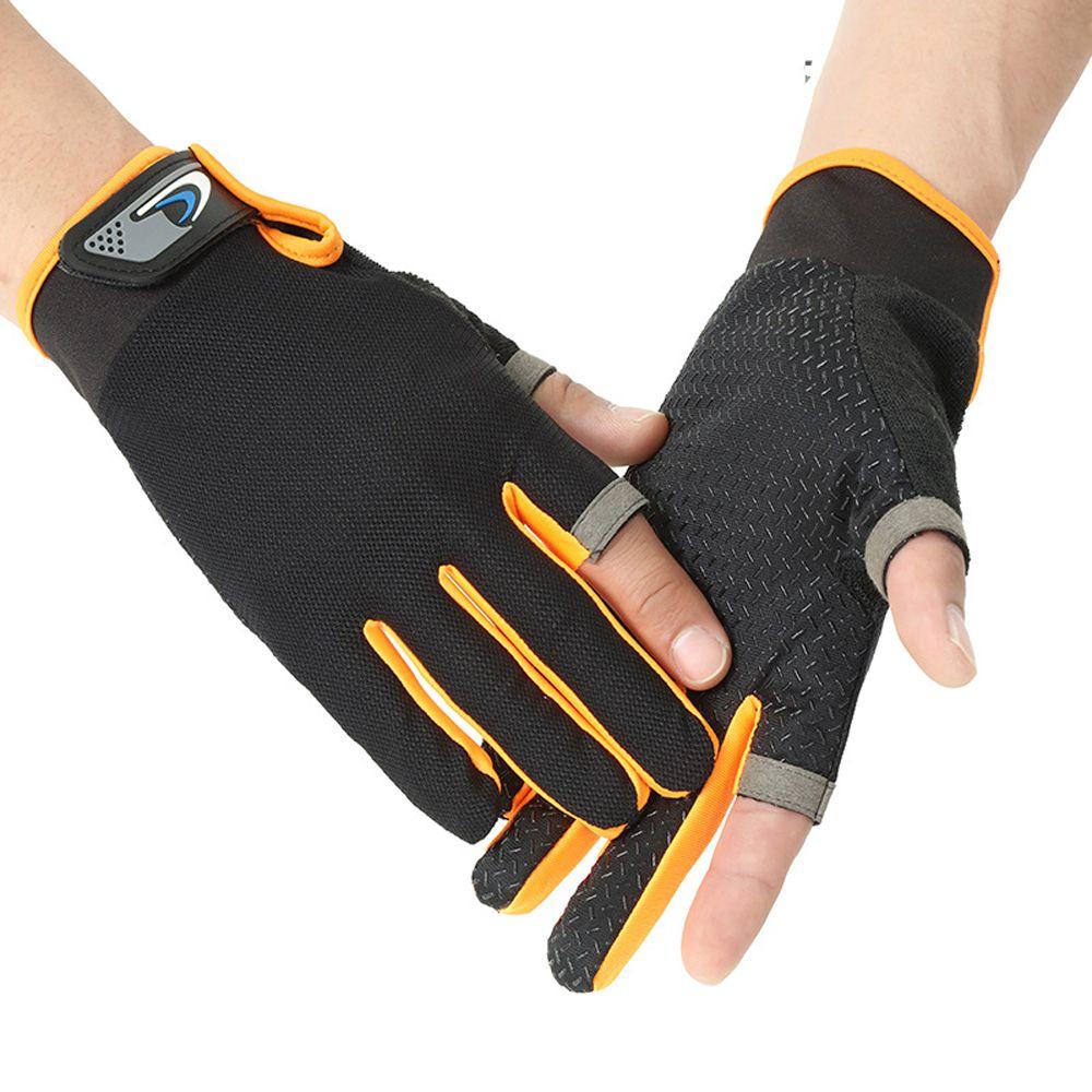 Accessories Outdoor Sport Protective Mittens Anti-skid Mittens Three Fingers Gloves Fishing Gloves