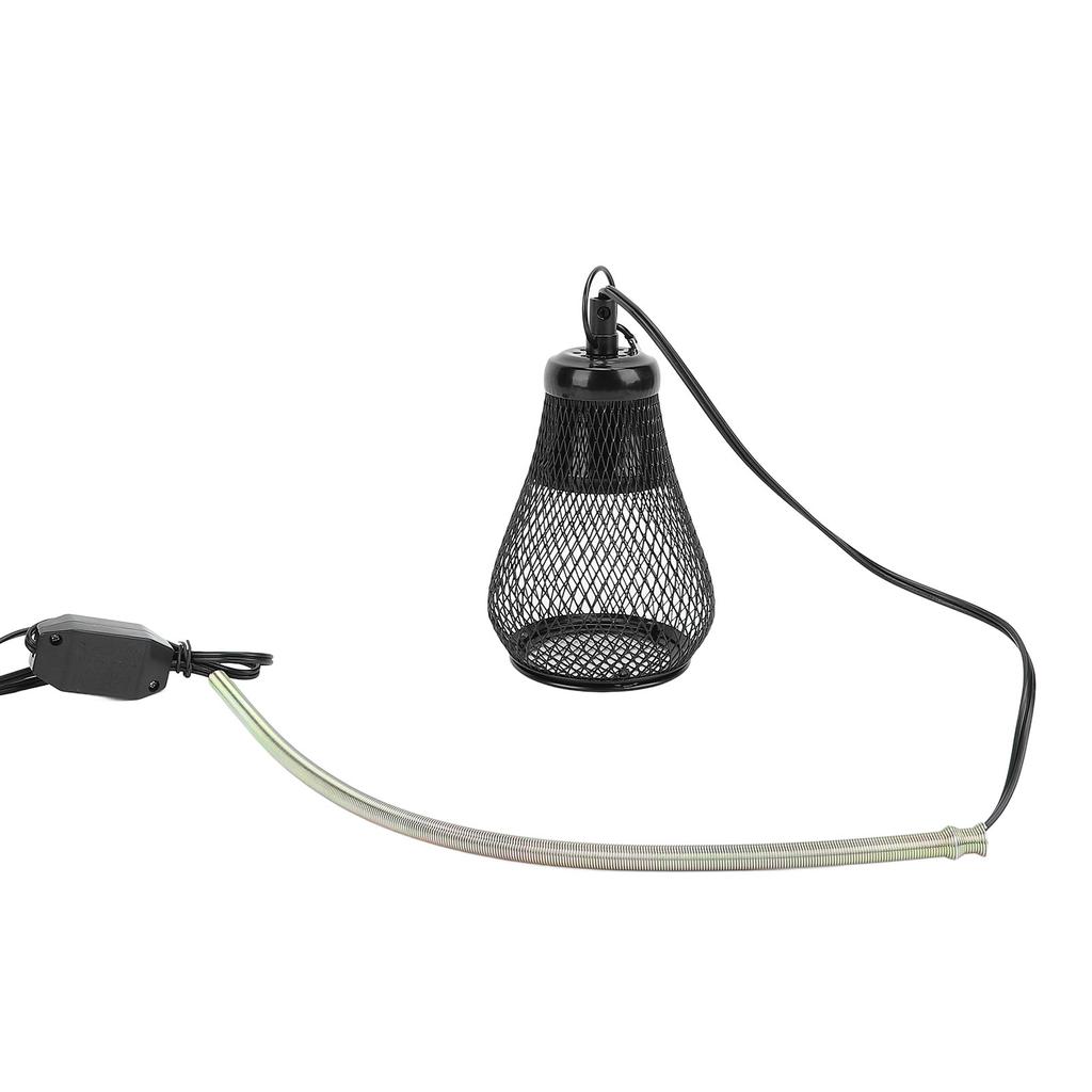 Reptile Heat Lamp Guard Protection Iron Anti Scald Reptile Lampshades for Reptile Lizard Snake