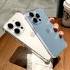 Luxury Shockproof Transparent Phone Case For iPhone 11 12 13 14 15 Pro Max 7 8 Plus XS X XR Mini Soft Clear Bumper Cover