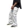 2024 Fashion Multi-pocket Men's Trend Straight Casual Trousers Outdoor Sports Trousers