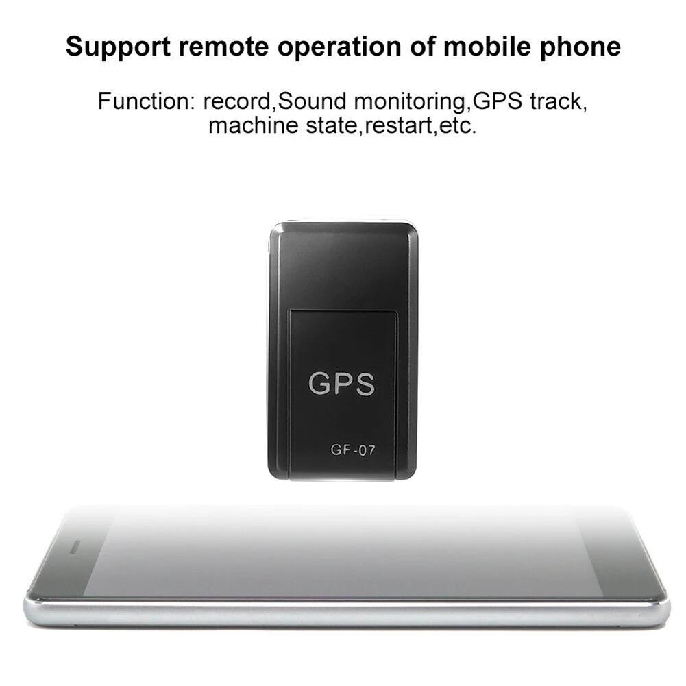 GF07 Magnetic Mini Car Tracker GPS Real Time Tracking Locator Device Magnetic GPS Tracker Real-time Vehicle Locator Pet Tracker