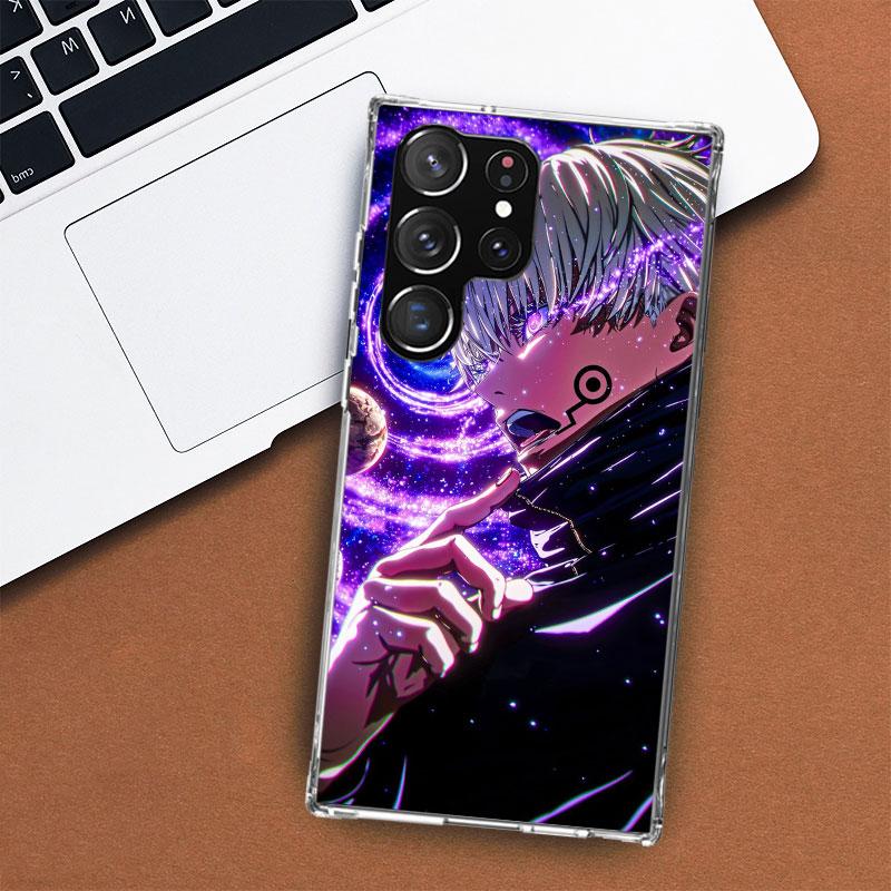 Kaisen J-Jujutsu Инумаки Тоге Чехол для телефона Samsung Galaxy S25 S24 S23 Plus S22 Ultra S21 S20 FE S10 + S25 Edge Funda Shell Coq