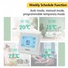 16A Heat Electric Room Thermostat Water Gas Boiler Floor Heating Temperature Controller Warm Underfloor Programmable Heater