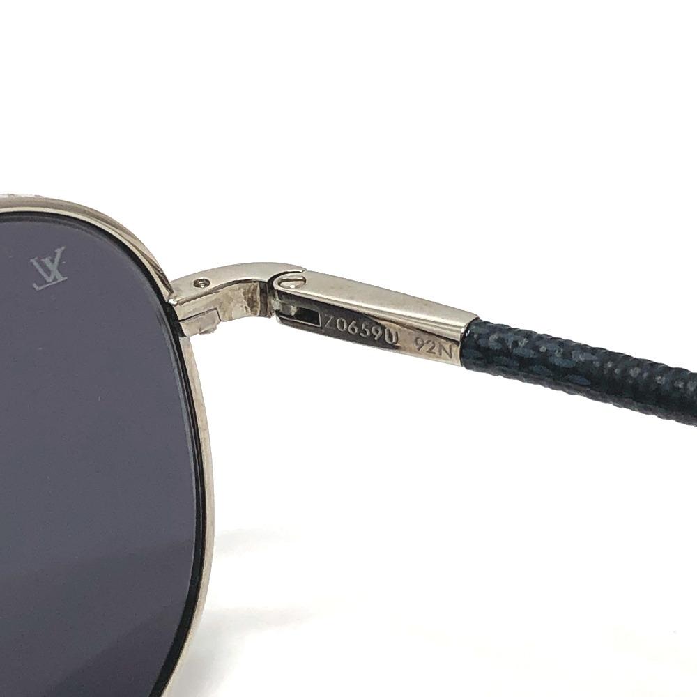 Louis Vuitton Z0659U Солнцезащитные очки-авиаторы каплевидной формы в полной оправе с цветными линзами