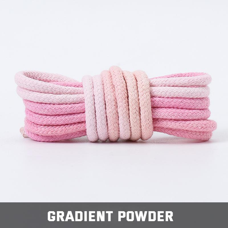 Круглые хлопковые цветные льняные шнурки для обуви, смелые круглые шнурки для кроссовок, шнурки для обуви, круглые шнурки для обуви, аксессуары