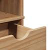 Bathroom Cabinet OTTA 35 x 30 x 159 cm Solid Pine Wood