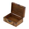 Wooden Box Antique Jewelry Storage Box Case Scene Props Dressing Table Home Decoration