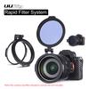 UURIG R-82 82mm Rapid Filter System Camera Lens ND Filter Metal Adapter Ring Compatible with Canon