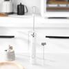 Electric Milk Frother Rechargeable Egg Beater 3 Speeds Wireless Egg Whisk Handheld Foam Maker for Latte Cappuccino