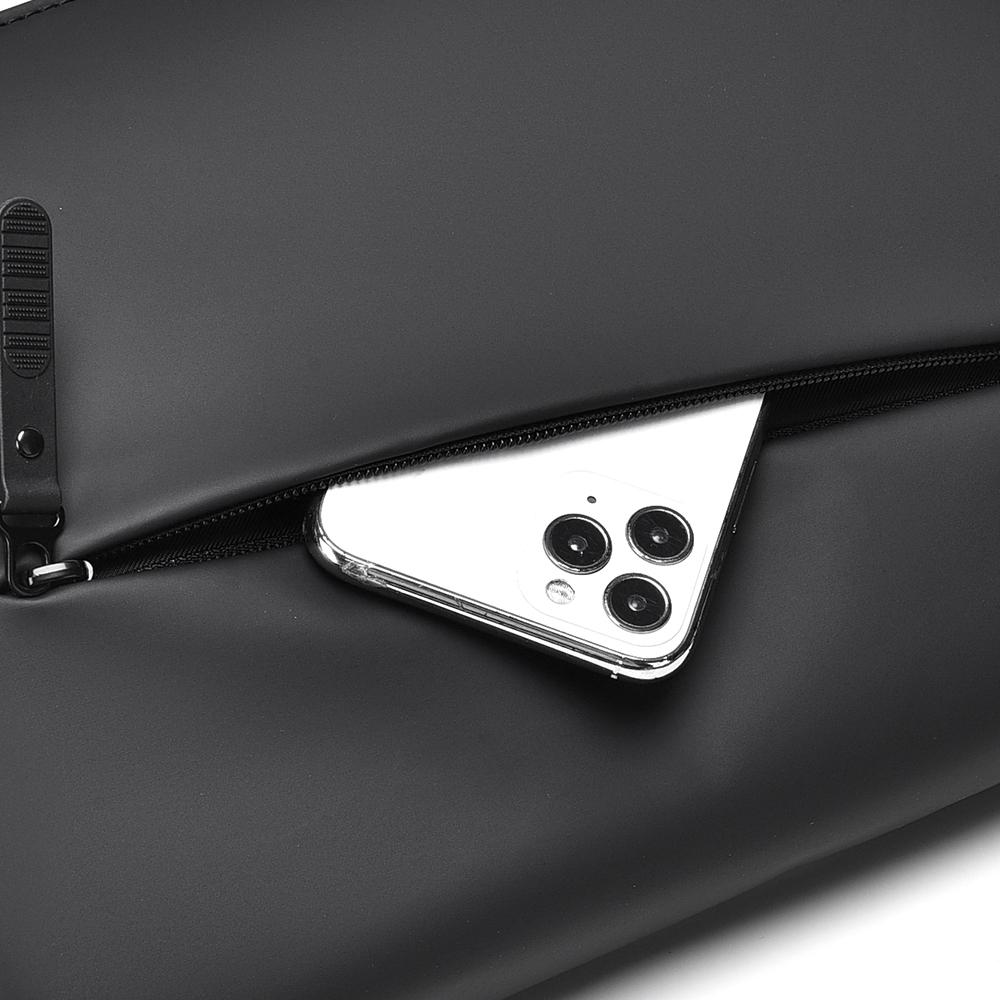 Однотонная мужская плечевая сумка большой вместимости, спортивная сумка через плечо для улицы