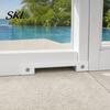 Black White Screen Door Seal 2Pcs Room Drain Kit, Patio for Aluminum Porch Enclosure Bottom, Outdoor Threshold Insect & Dust Proof Water Inserts