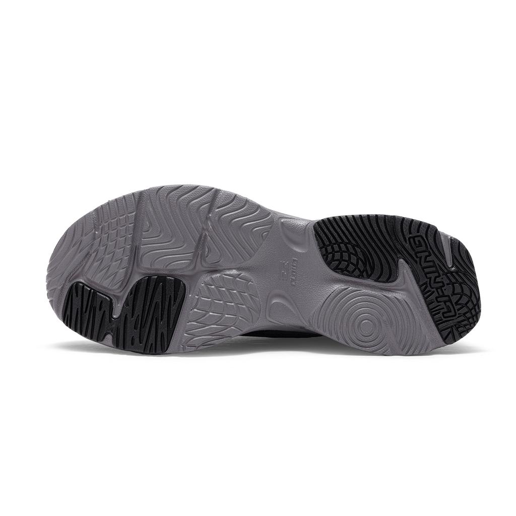 New LiNing Pulse Abrasion Resistant Breathable Support Low Top Chunky Sneakers Men's Smoke Ink Gray AGCV145-3