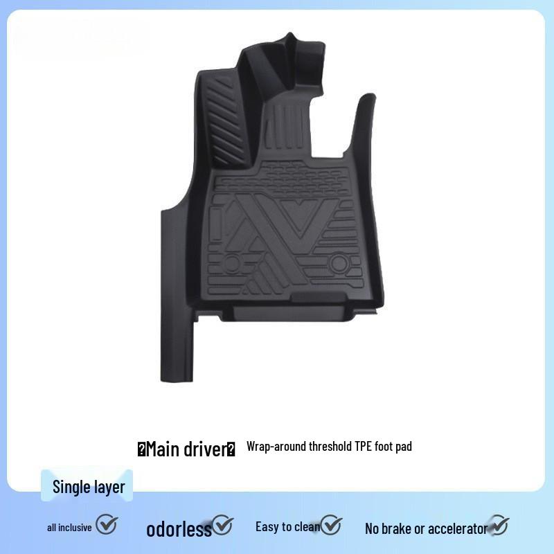 2025 Toyota RAV4 Коллекция полноразмерных напольных ковриков и аксессуаров из ТПЭ