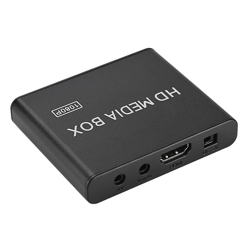 Мини-медиаплеер Full HD 1080P Поддержка USB MMC RMVB MP3 AVI MKV