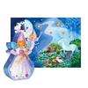 DJECO Silhouette Puzzle, Fairy & Unicorn, 36-Piece Jigsaw Puzzle, Educational Toy for 3-4 Year Old Girls, Kindergarten Entry Gift, Present, Toy,
