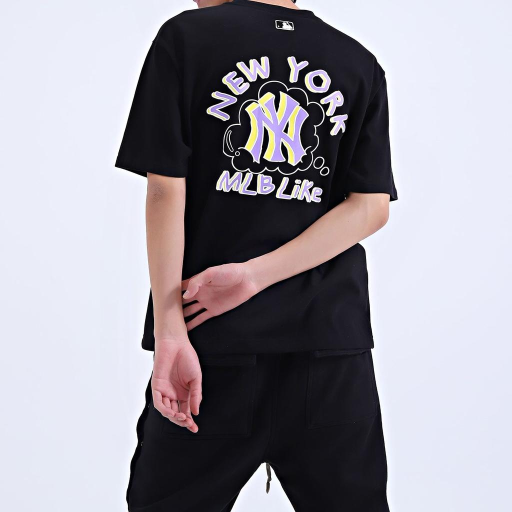 MLB New York Yankees T Shirt Unisex Black 31TSP1131-50L