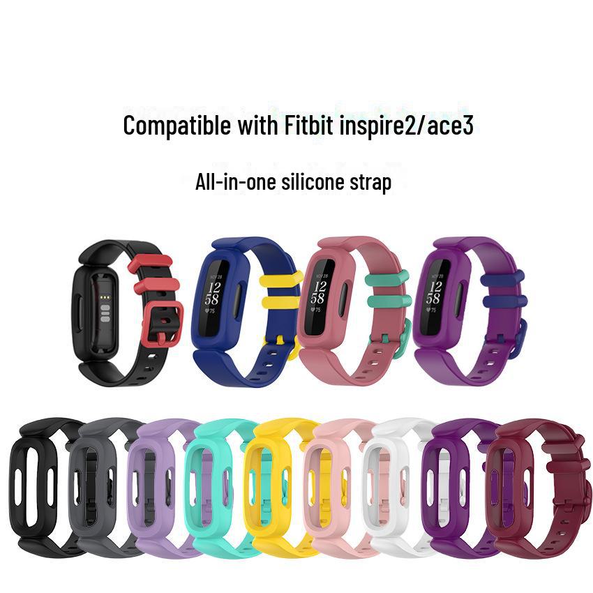Сменный силиконовый спортивный браслет для Fitbit Ace 3 и Inspire 2