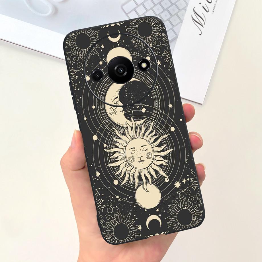 For Xiaomi Redmi A3 Case Back Cover Ultra Soft TPU Bumper Xiaomi Mi A3 Funda RedmiA3 A 3 MiA3 Matte Silicone Coque Cactus Marble