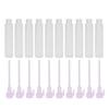 10pcs Mini Perfume Sniffing Spray Bottles Mist Sprayer Empty Stay Tube Bottles 2mlPink