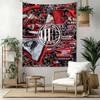 Ac Milan Wall Decor Tapestry Art For Pet Memorial Birthdaywedding Party Backdrop Family Gift